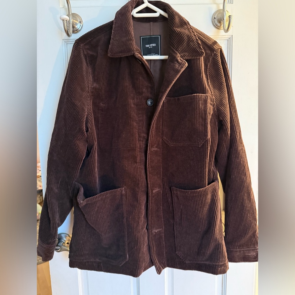 Todd Snyder corduroy chore jacket - excellent condition